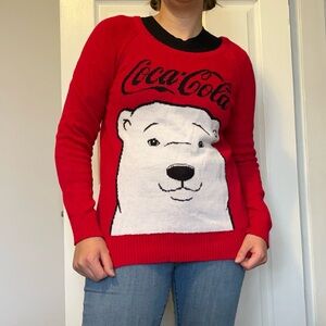 Coca Cola Women's Red Sweater